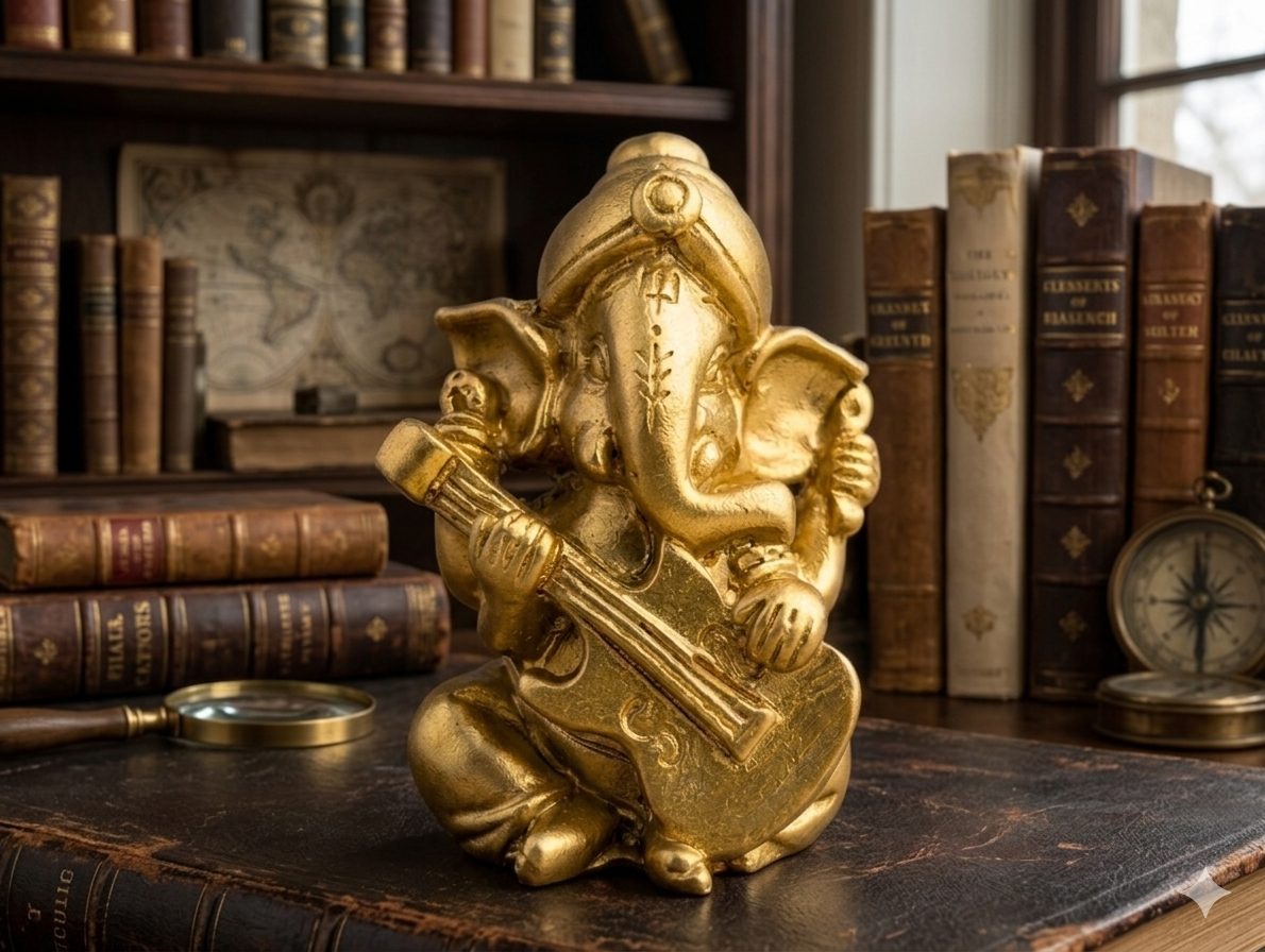 Small Polyresin Ganesh